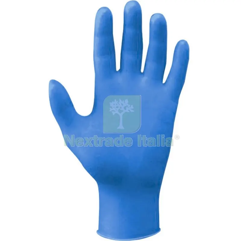 GUANTI NITRILE BLU PROFILO CAT. III TAGLIA XL (PZ.100) — Guanti da lavoro — rif. FERX.50326