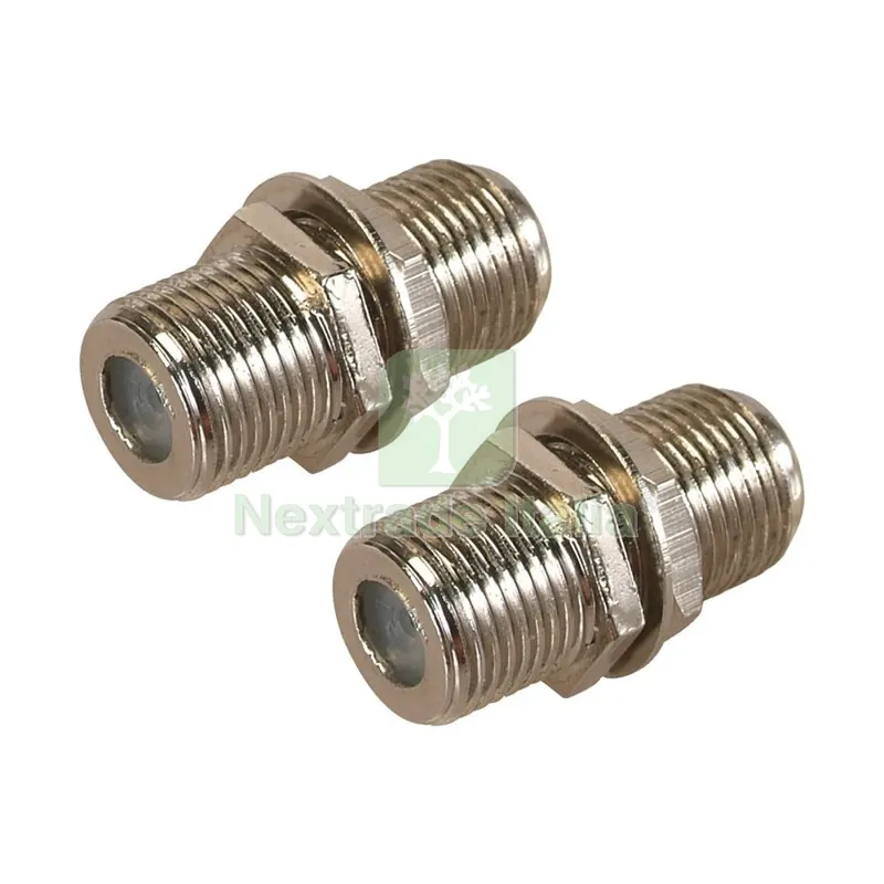 10PZ Giuntacavo per Spine Tipo F Cavo SAT — Cavi e fili — rif. FERX.503286 10PZ Giuntacavo per Spine Tipo F Cavo SAT — Cavi e fili — rif. FERX.503286