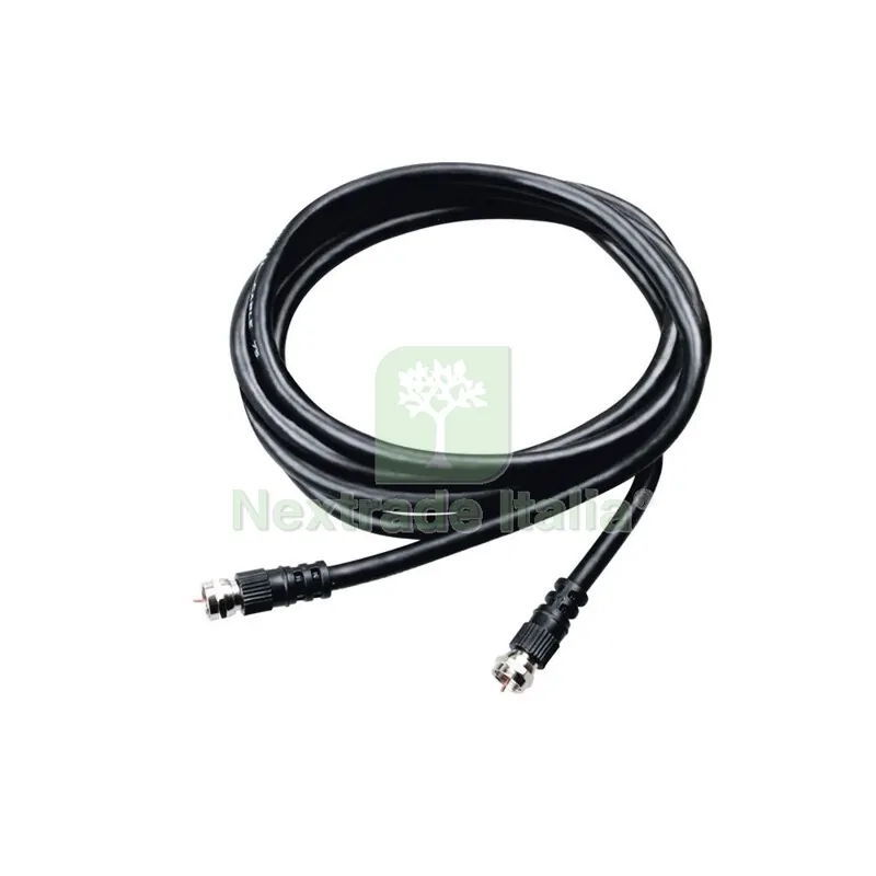 Prolunga Antenna TV Spine Tipo F 2 ML Nera — Interruttori e prese — rif. FERX.503290