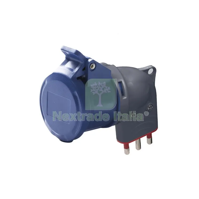 ROSI ART.1869 ADATTATORE CE 16A+T-2P+T-220V — Interruttori e prese — rif. FERX.503298