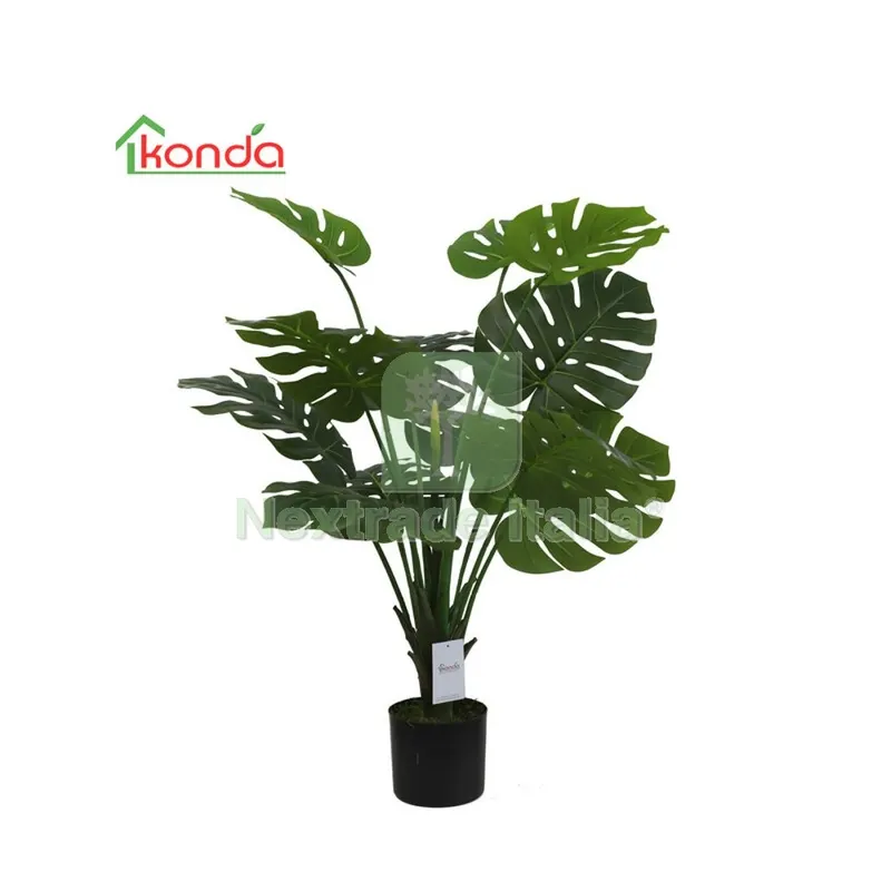 2PZ Pianta Monstera Artificiale 100 CM — Casalinghi e organizzazione — rif. FERX.503312