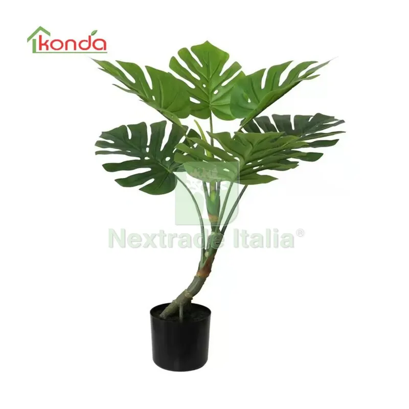 4PZ PIANTA MONSTERA ARTIFICIALE 80 CM — Casalinghi e organizzazione — rif. FERX.503313