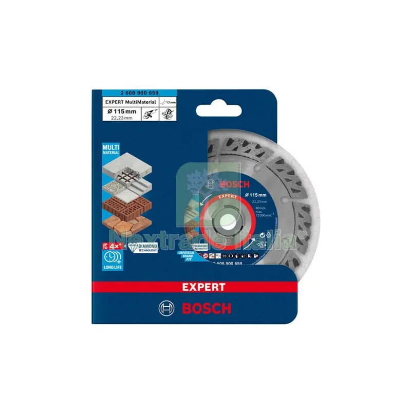 BOSCH-A DISCO DIAMANTATO EXPERT D 115 MM — Punte, frese e dischi — rif. FERX.503346 BOSCH-A DISCO DIAMANTATO EXPERT D 115 MM — Punte, frese e dischi — rif. FERX.503346