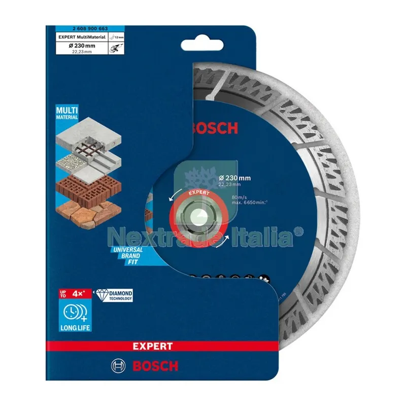 Bosch-A Disco Diamantato Expert D.230 MM — Punte, frese e dischi — rif. FERX.503348 Bosch-A Disco Diamantato Expert D.230 MM — Punte, frese e dischi — rif. FERX.503348