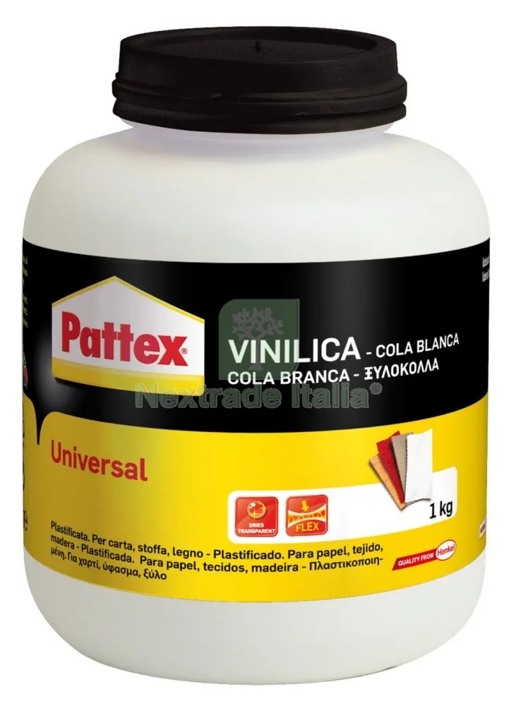 12PZ PATTEX VINILICA UNIVERSALE KG.1 — Adesivi e sigillanti — rif. FERX.50335
