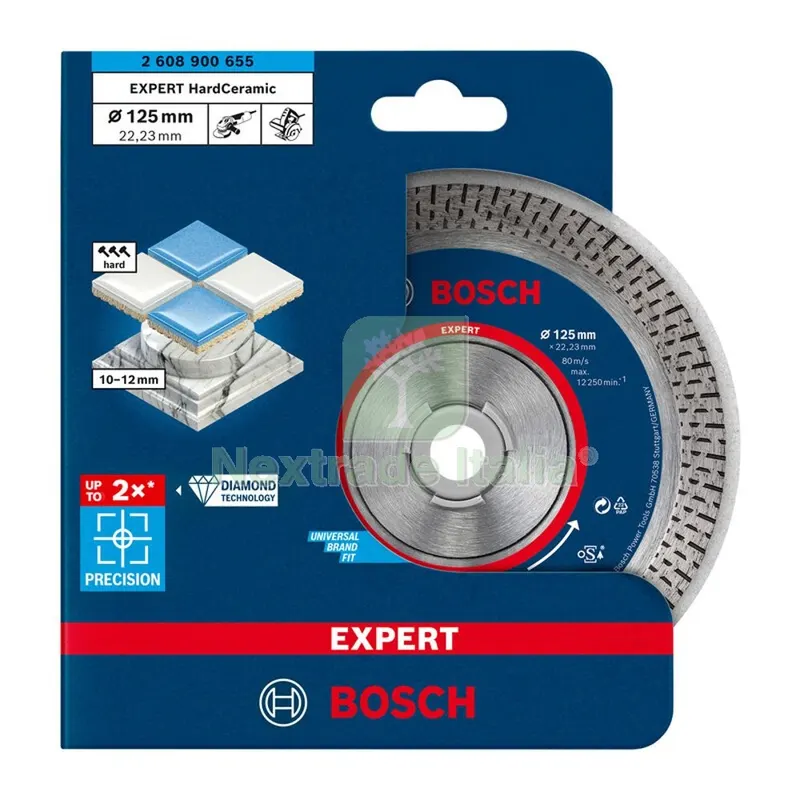 BOSCH-A DISCO DIAMANTATO EXPERT CERAMICA D 125 MM — Punte, frese e dischi — rif. FERX.503350 BOSCH-A DISCO DIAMANTATO EXPERT CERAMICA D 125 MM — Punte, frese e dischi — rif. FERX.503350