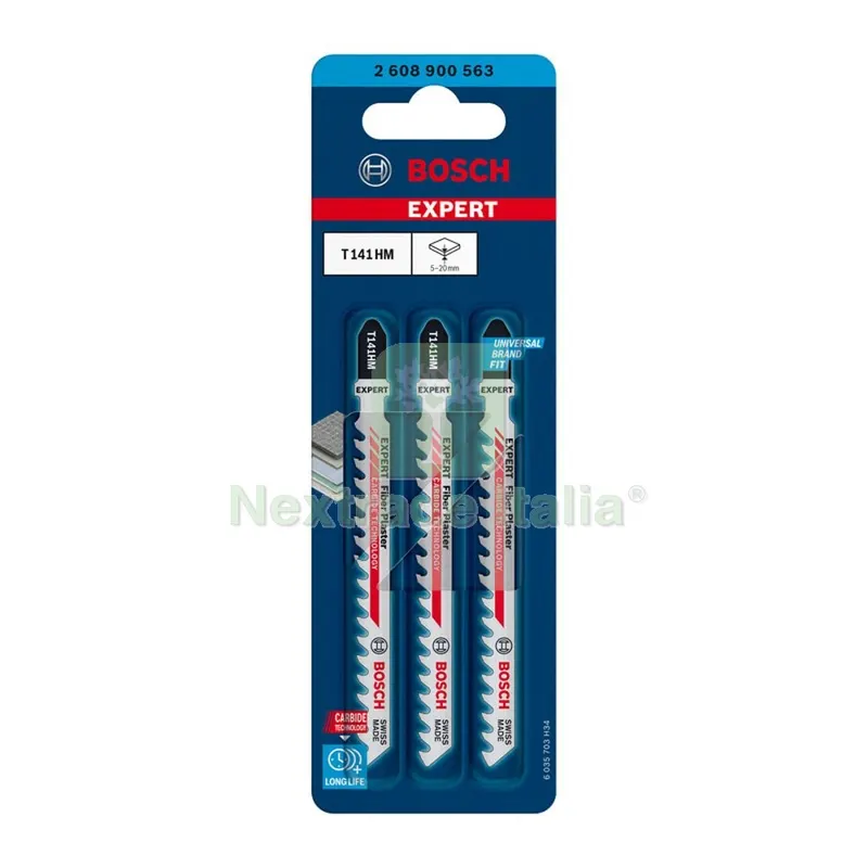 BOSCH-A 3 LAME T 141 HM PER SEGHETTO ALTERNATIVO — Smerigliatrici e seghe — rif. FERX.503353