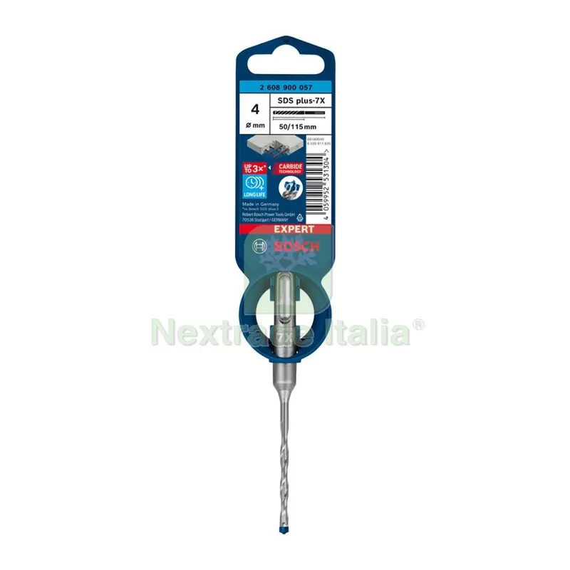 BOSCH-A PUNTA SDS PLUS-7X EXPERT 4X50/115 MM — Punte, frese e dischi — rif. FERX.503384