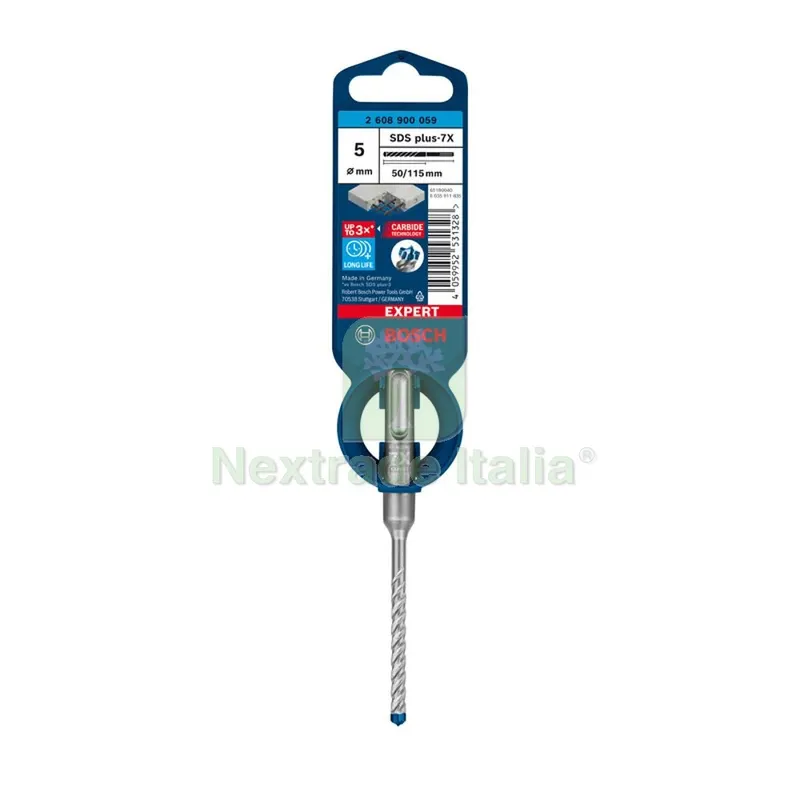 BOSCH-A PUNTA SDS PLUS-7X EXPERT 5X 50/115 MM — Punte, frese e dischi — rif. FERX.503385