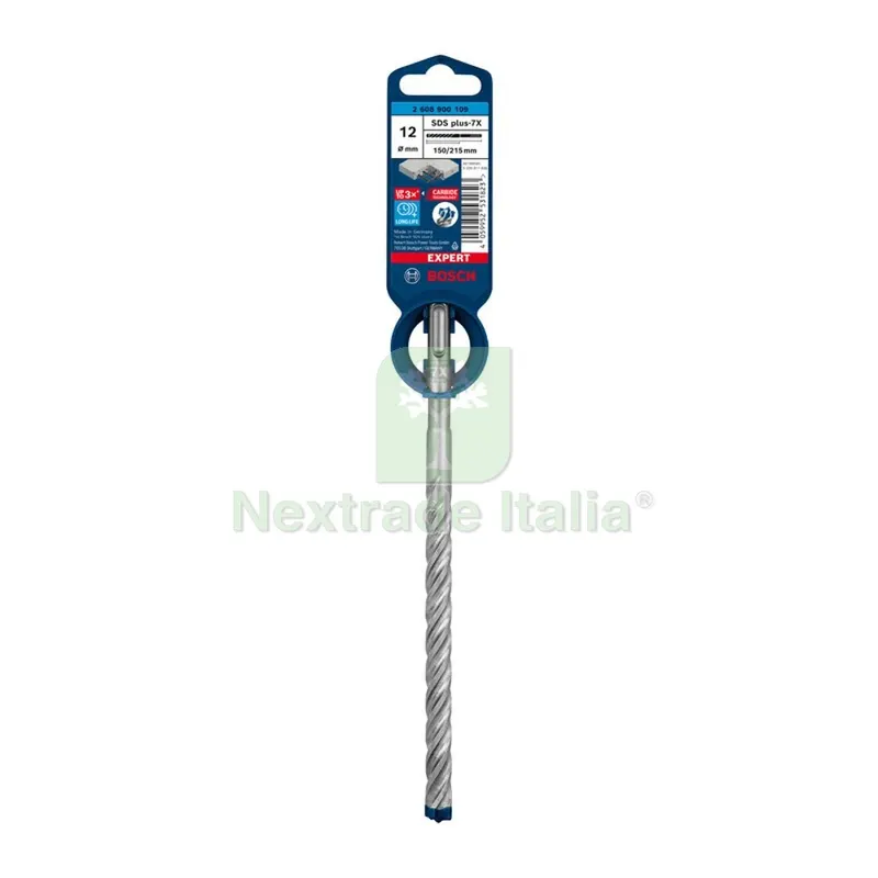 BOSCH-A PUNTA SDS PLUS-7X EXPERT 12X150/215 MM — Punte, frese e dischi — rif. FERX.503408