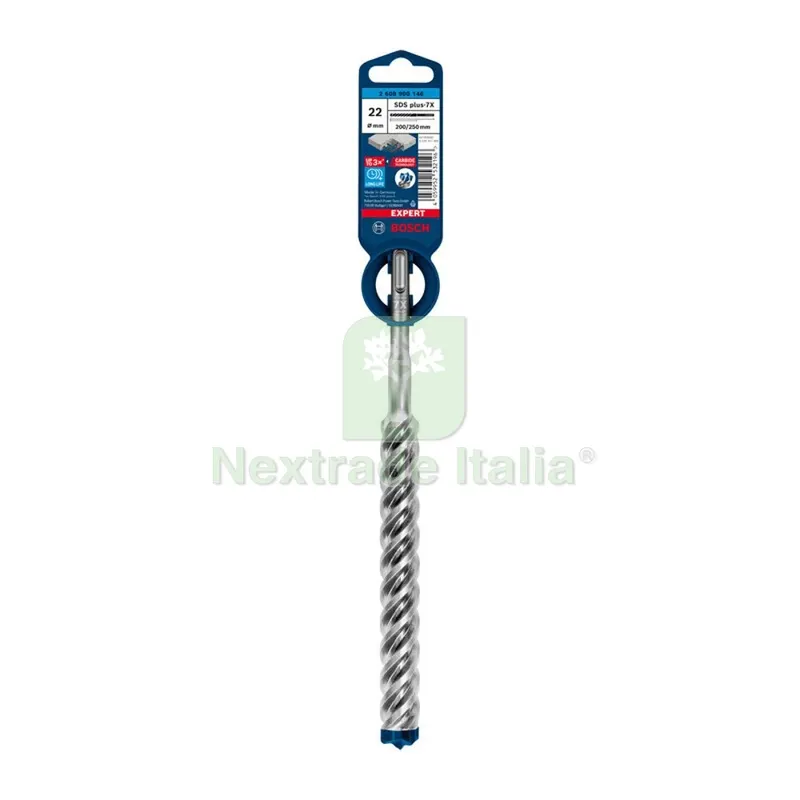 BOSCH-A PUNTA SDS PLUS-7X EXPERT 22X200/250 MM — Punte, frese e dischi — rif. FERX.503429 BOSCH-A PUNTA SDS PLUS-7X EXPERT 22X200/250 MM — Punte, frese e dischi — rif. FERX.503429