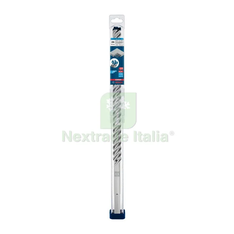 Bosch-A Punta SDS MAX-8X Expert 26X400X520 MM — Punte, frese e dischi — rif. FERX.503483 Bosch-A Punta SDS MAX-8X Expert 26X400X520 MM — Punte, frese e dischi — rif. FERX.503483