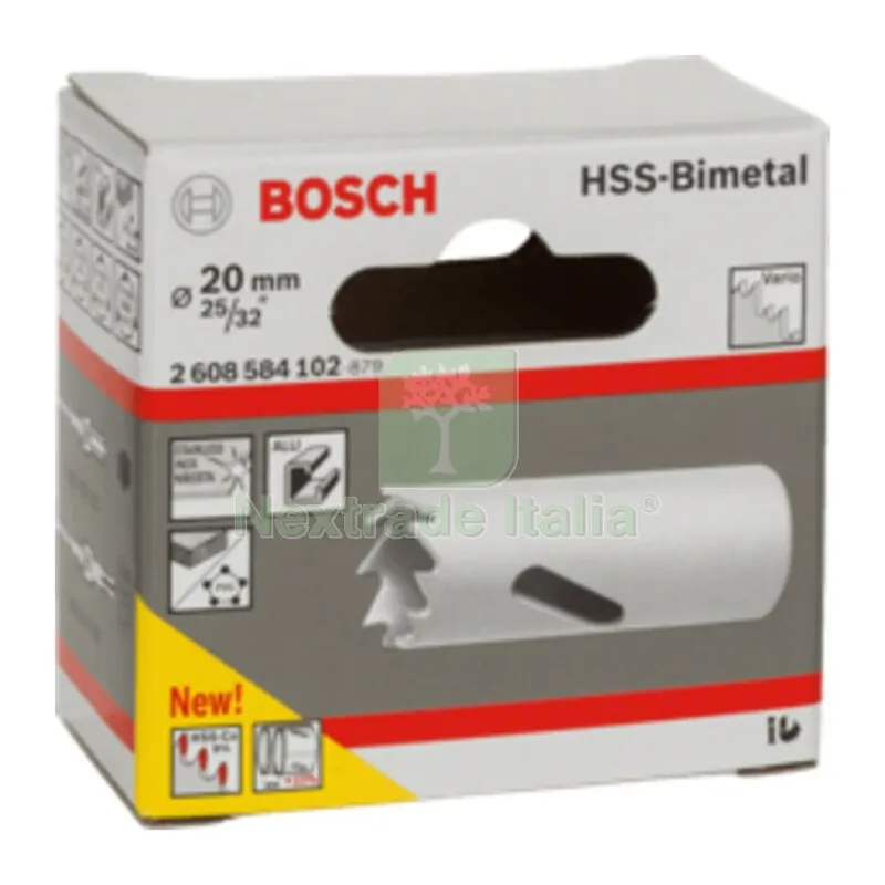 BOSCH-A SEGA A TAZZA BIMETALLICA HSS D 20 — Punte, frese e dischi — rif. FERX.503487