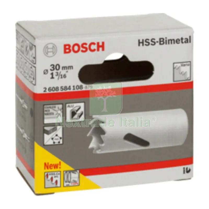 Bosch-A Sega a Tazza Bimetallica HSS D 30 — Punte, frese e dischi — rif. FERX.503490 Bosch-A Sega a Tazza Bimetallica HSS D 30 — Punte, frese e dischi — rif. FERX.503490