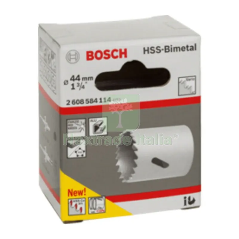BOSCH-A SEGA A TAZZA BIMETALLICA HSS D 44 — Punte, frese e dischi — rif. FERX.503494