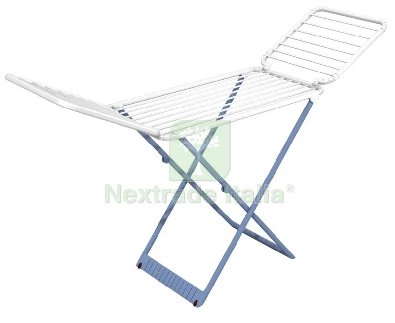 2PZ STENDIBIANCHERIA CAVALLETTO PERLA GIMI CON RUOTE — Stendibiancheria e bucato — rif. FERX.50350