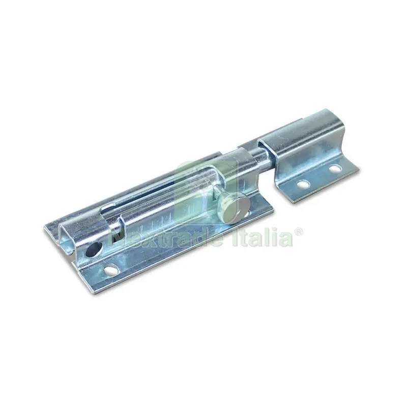 10PZ Catenaccio Tondo con Portal Ibfm ART.15 MM 150 Zinc — Lucchetti e catene — rif. FERX.503534