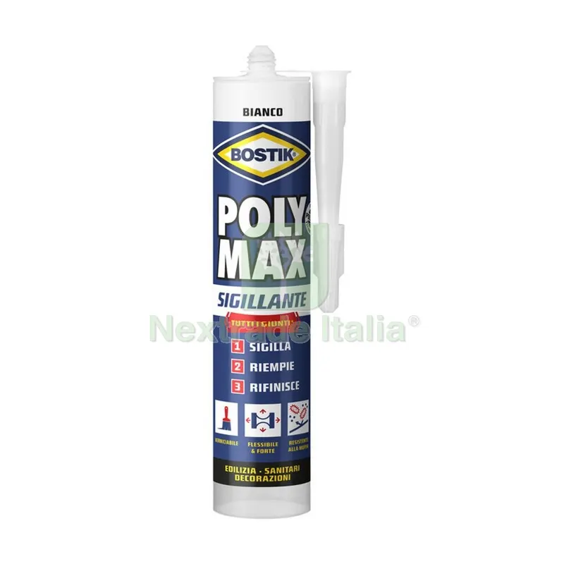 BOSTIK POLYMAX SIGILLANTE 280 ML BIANCO — Adesivi e sigillanti — rif. FERX.503551 BOSTIK POLYMAX SIGILLANTE 280 ML BIANCO — Adesivi e sigillanti — rif. FERX.503551