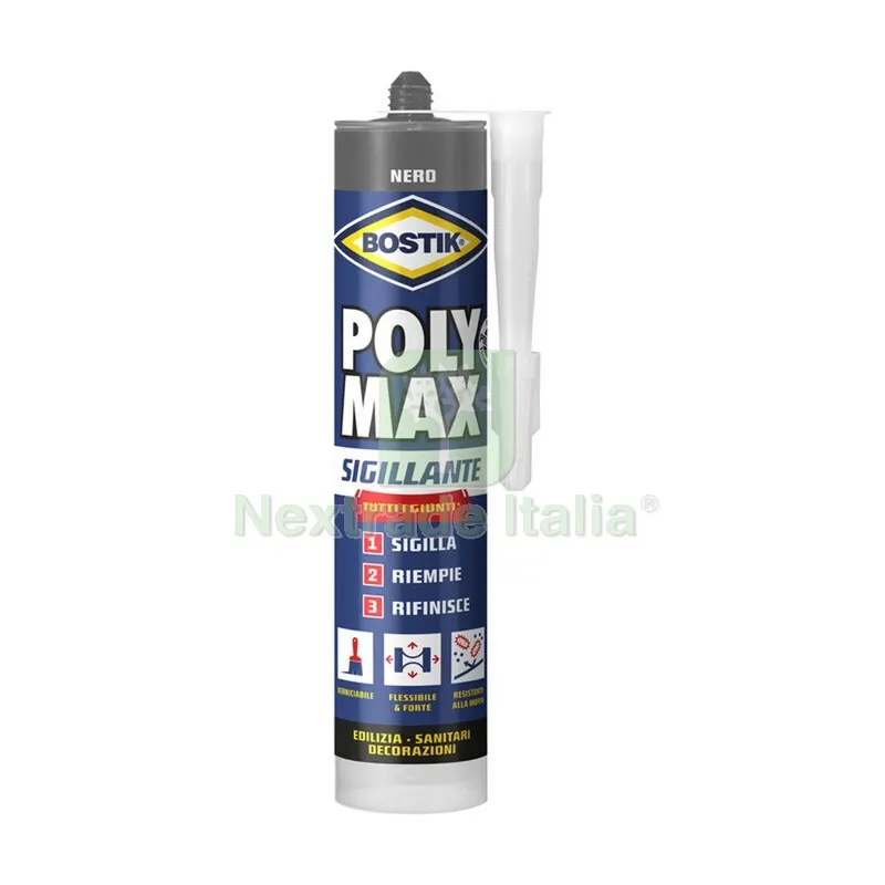 BOSTIK POLYMAX SIGILLANTE 280 ML NERO — Adesivi e sigillanti — rif. FERX.503553 BOSTIK POLYMAX SIGILLANTE 280 ML NERO — Adesivi e sigillanti — rif. FERX.503553
