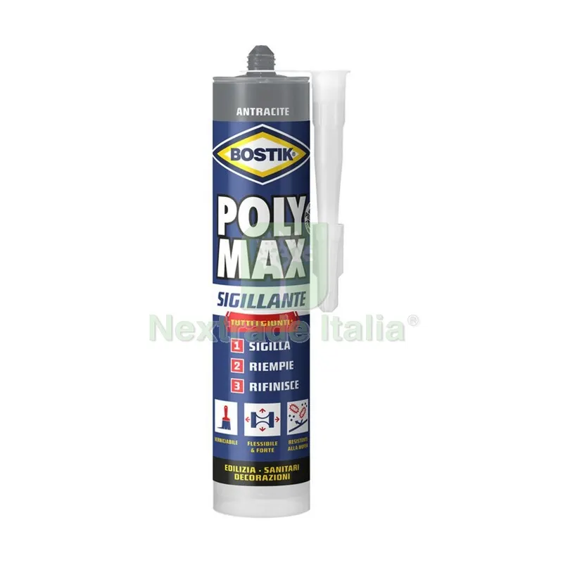 BOSTIK POLYMAX SIGILLANTE 280 ML ANTRACITE — Adesivi e sigillanti — rif. FERX.503554