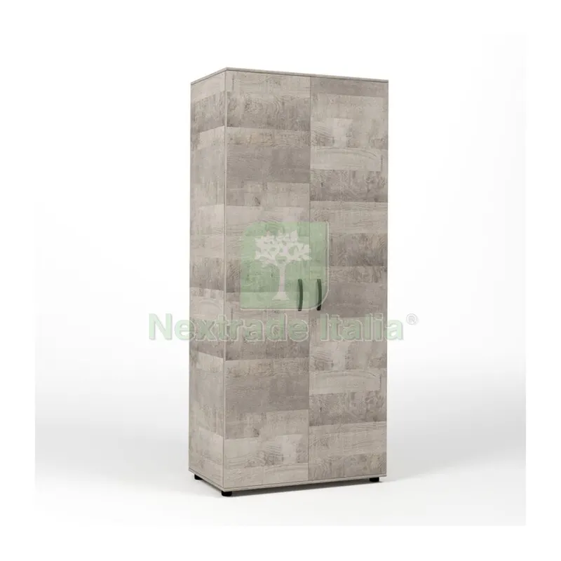 Kit Armadio 2 Ante 80X52X205 CM Rovere PLAT.K355 — Arredo — rif. FERX.503559