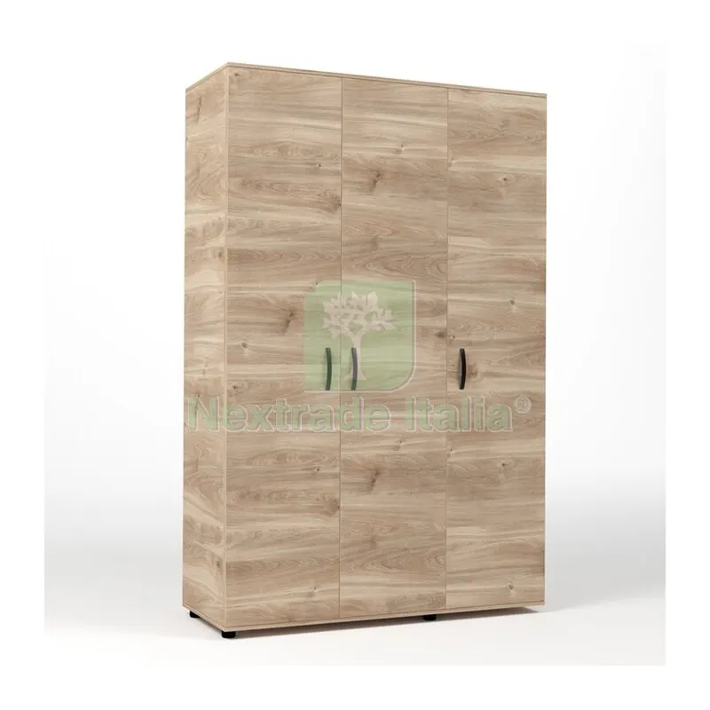 Kit Armadio 3 Ante 120X52X205 CM Rovere M. K358 — Arredo — rif. FERX.503563