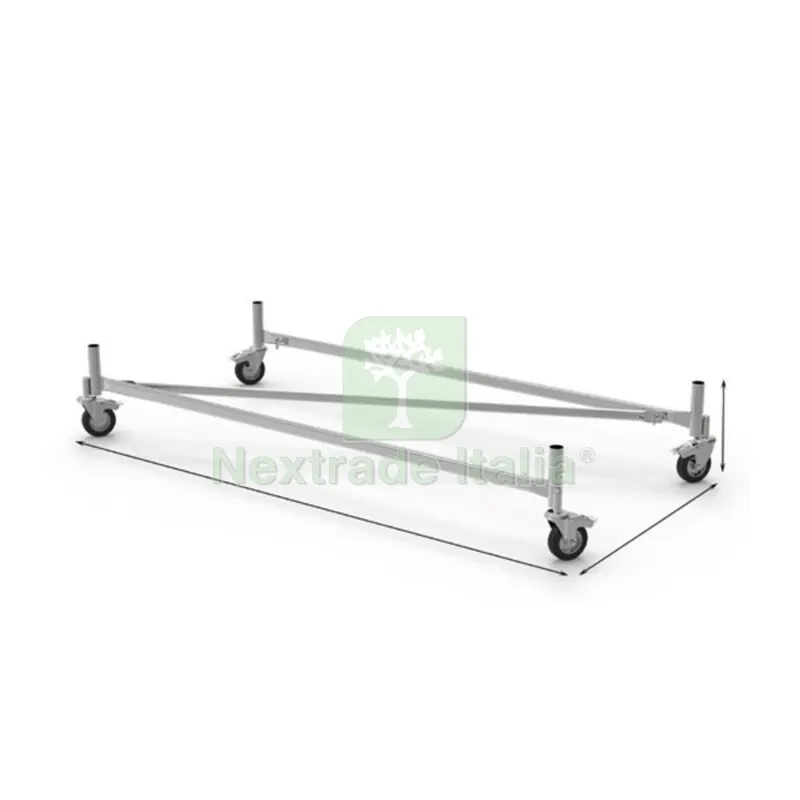 BASE CON RUOTE PER PONTEGGIO GRIM — Scale e ponteggi — rif. FERX.503614