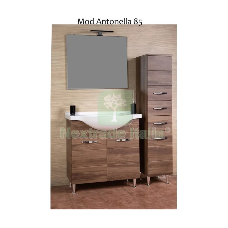 MOBILE BAGNO ANTONELLA 2 ANTE 82 NOCE — Accessori bagno — rif. FERX.503667 MOBILE BAGNO ANTONELLA 2 ANTE 82 NOCE — Accessori bagno — rif. FERX.503667