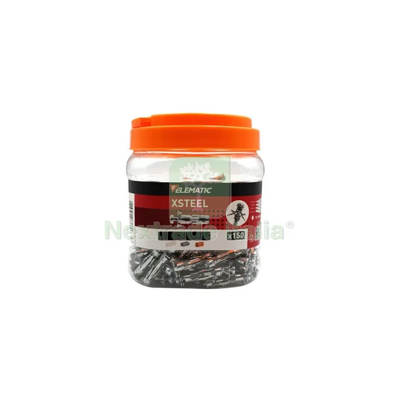 ELEMATIC BARATTOLO 150 TASSELLI XSTEEL M6 — Tasselli e ancoraggi — rif. FERX.503705 ELEMATIC BARATTOLO 150 TASSELLI XSTEEL M6 — Tasselli e ancoraggi — rif. FERX.503705