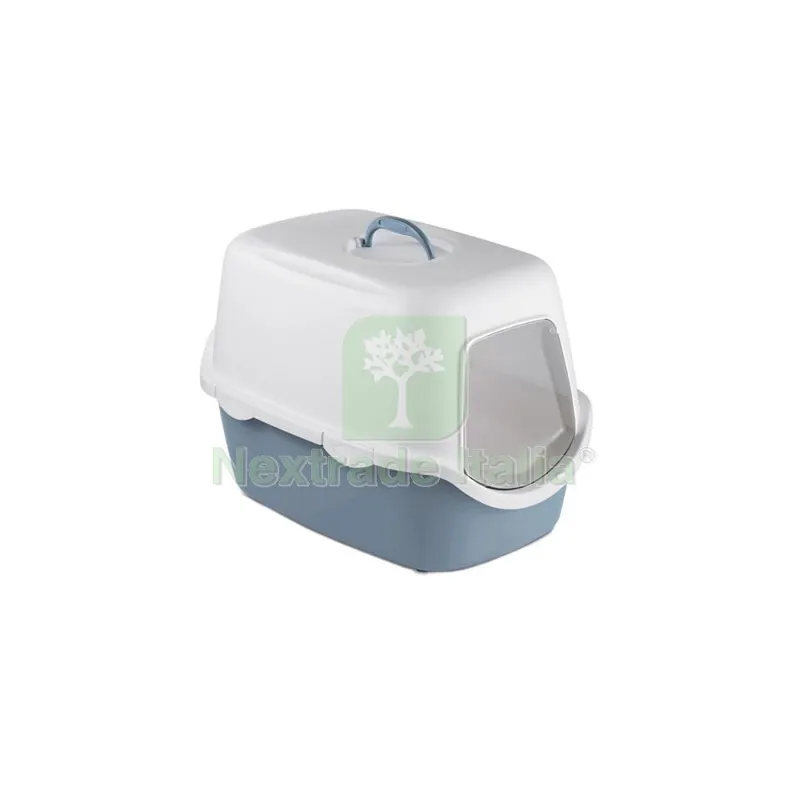 TOILETTE CATHY BLU ACCIAIO/BIANCO — Accessori bagno — rif. FERX.503732 TOILETTE CATHY BLU ACCIAIO/BIANCO — Accessori bagno — rif. FERX.503732