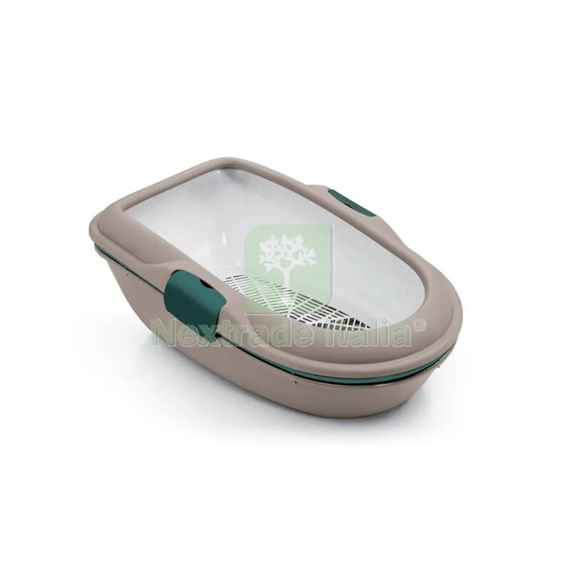 TOILETTE FURBA CHIC TORTORA CHIARO/VERDE INGLESE — Cucina e coltelleria — rif. FERX.503738