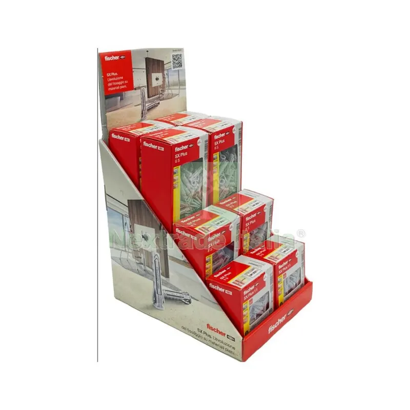 Fischer Espositore 700 Tasselli SX Plus S — Articoli per ufficio — rif. FERX.503758