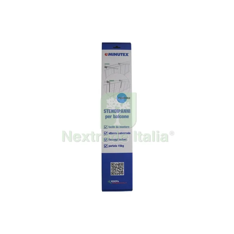 STENDIBIANCHERIA DA BALCONE RIBALTABILE CF 2 PZ — Stendibiancheria e bucato — rif. FERX.503777