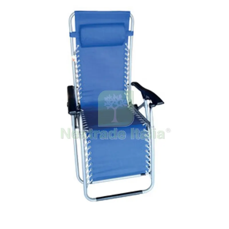 2PZ Sedia Sdraio Multiposizione Blue — Tempo libero outdoor — rif. FERX.503791 2PZ Sedia Sdraio Multiposizione Blue — Tempo libero outdoor — rif. FERX.503791