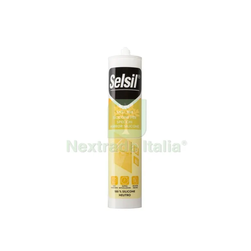 12PZ SELSIL SILICONE NEUTRO TRASP. PER SPECCHI 310 ML — Adesivi e sigillanti — rif. FERX.503797 12PZ SELSIL SILICONE NEUTRO TRASP. PER SPECCHI 310 ML — Adesivi e sigillanti — rif. FERX.503797