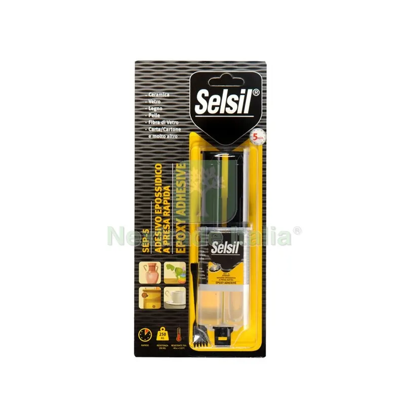12PZ SELSIL ADESIVO EPOSSIDICO A PRESA RAPIDA 28 G — Adesivi e sigillanti — rif. FERX.503802 12PZ SELSIL ADESIVO EPOSSIDICO A PRESA RAPIDA 28 G — Adesivi e sigillanti — rif. FERX.503802