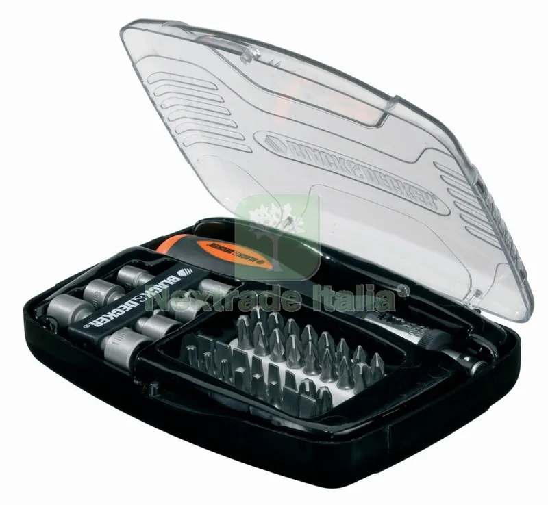 B&D ART. A7062XJ GIFT SET 40 PZ — Punte, frese e dischi — rif. FERX.50388