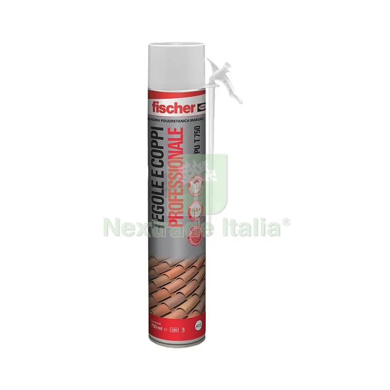 12PZ Fischer Schiuma Poliuretanica Coppi MAN. 750 ML PU T — Adesivi e sigillanti — rif. FERX.503884