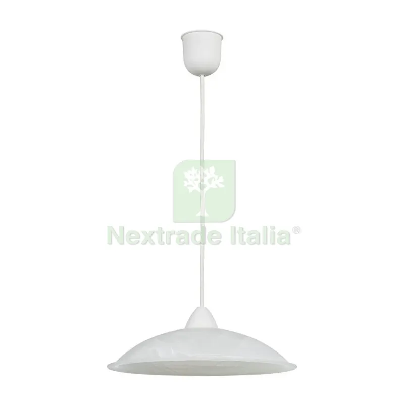 Lampada Sospensione Duna 30 1XE27 Alab. Bianco — Illuminazione — rif. FERX.503932