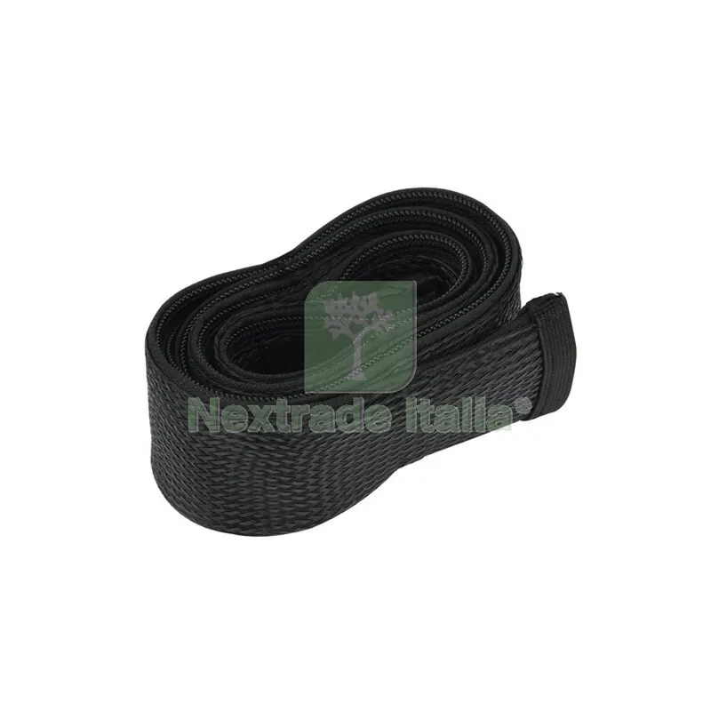Guaina Raccoglicavo con ZIP D 25MMX1,5M Nero — Illuminazione — rif. FERX.504020 Guaina Raccoglicavo con ZIP D 25MMX1,5M Nero — Illuminazione — rif. FERX.504020