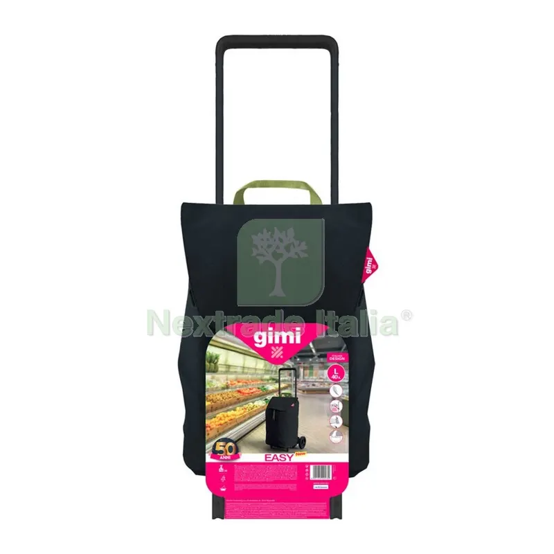 GIMI CARRELLO SPESA EASY 40 L NERO — Irrigazione — rif. FERX.504050 GIMI CARRELLO SPESA EASY 40 L NERO — Irrigazione — rif. FERX.504050