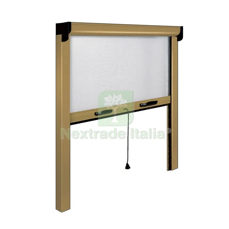 ZANZARIERA IRS OPERA 100X160 CM VERTIC BRONZO — Tende e zanzariere — rif. FERX.504153