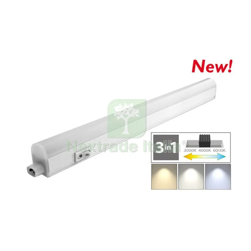 Reglette LED 90 CM 15W 1500LM 3000-4000-6000 K — Illuminazione — rif. FERX.504181