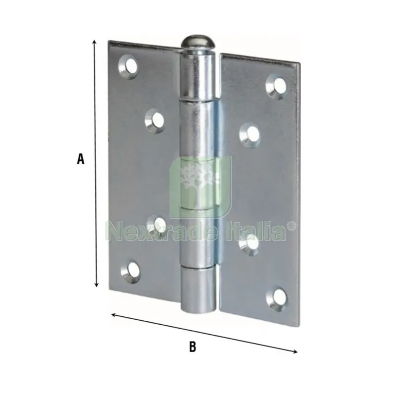 10PZ CERNIERA PERNO SFIL ALDEGHI ACC ZIN PESAN 76X76 — Cerniere e cardini — rif. FERX.504230 10PZ CERNIERA PERNO SFIL ALDEGHI ACC ZIN PESAN 76X76 — Cerniere e cardini — rif. FERX.504230