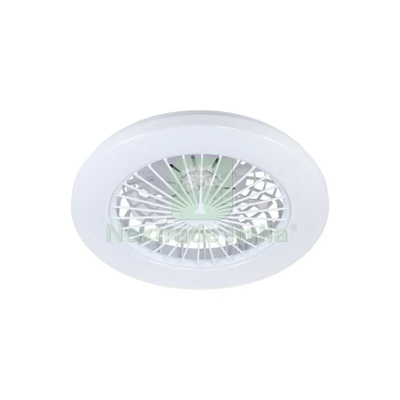 2PZ Plafoniera LED Ventilatore 48CM 30W Stellato — Illuminazione — rif. FERX.504248 2PZ Plafoniera LED Ventilatore 48CM 30W Stellato — Illuminazione — rif. FERX.504248