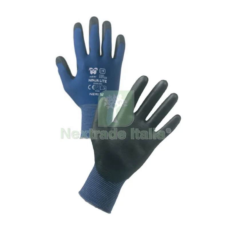 12PAIA GUANTI NYLON/POLIURETANO NINJA LITE TG. 8 — Guanti da lavoro — rif. FERX.504299 12PAIA GUANTI NYLON/POLIURETANO NINJA LITE TG. 8 — Guanti da lavoro — rif. FERX.504299