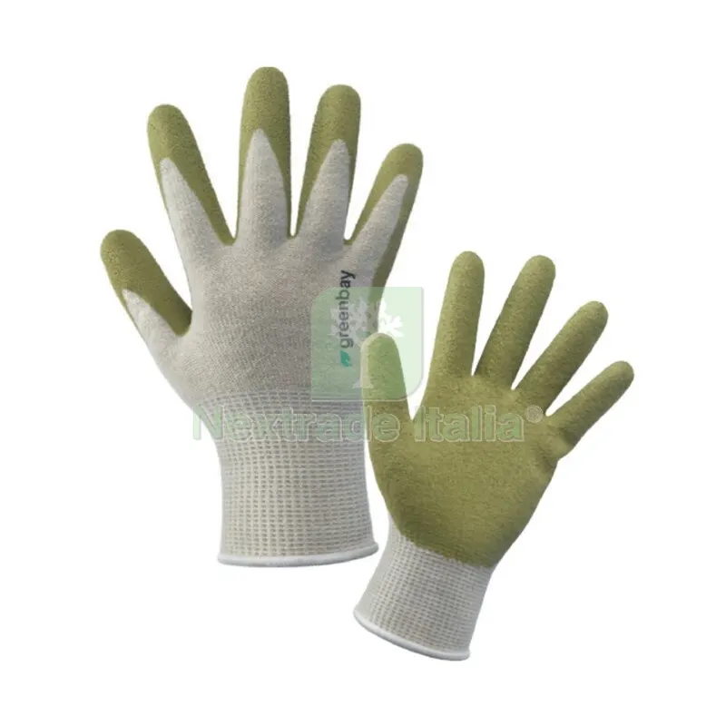 6PAIA GUANTI POLIESTERE/LATTICE PLANET RAW TG.10 ECO — Guanti da lavoro — rif. FERX.504313
