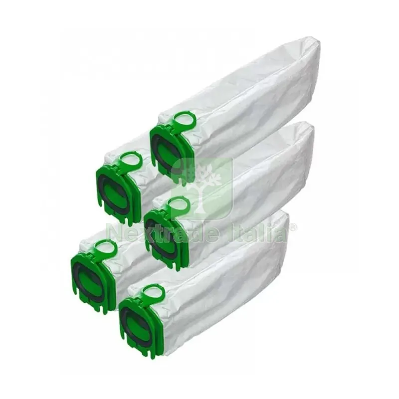Ricambio Folletto Sacco in Microfibra VB100 PZ.5 — Attrezzi da giardino — rif. FERX.504314 Ricambio Folletto Sacco in Microfibra VB100 PZ.5 — Attrezzi da giardino — rif. FERX.504314