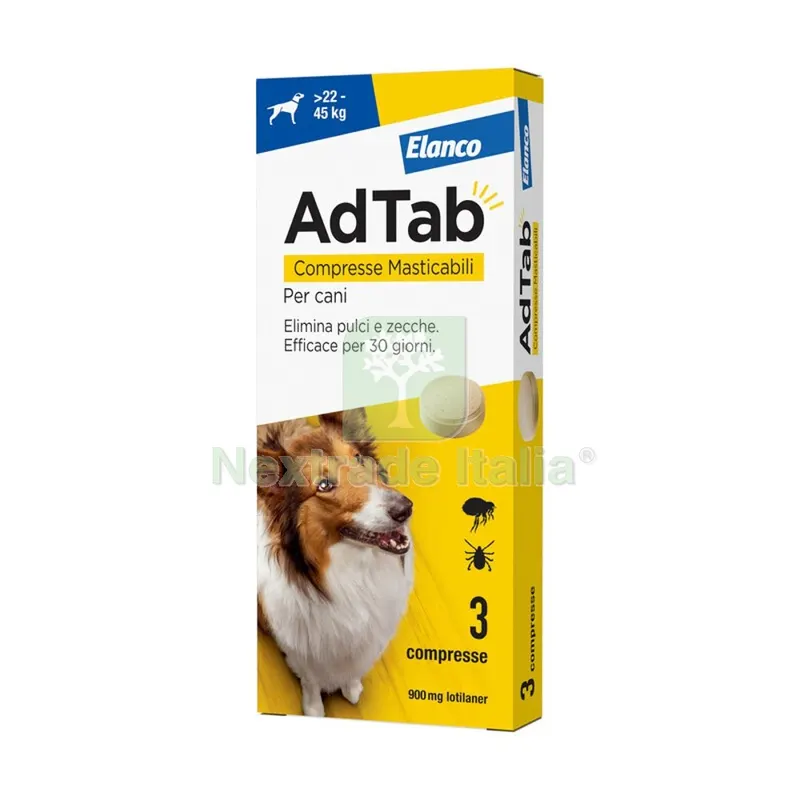 Adtab Compresse Masticabili per Cani 22 - 45 KG — Cani — rif. FERX.504366