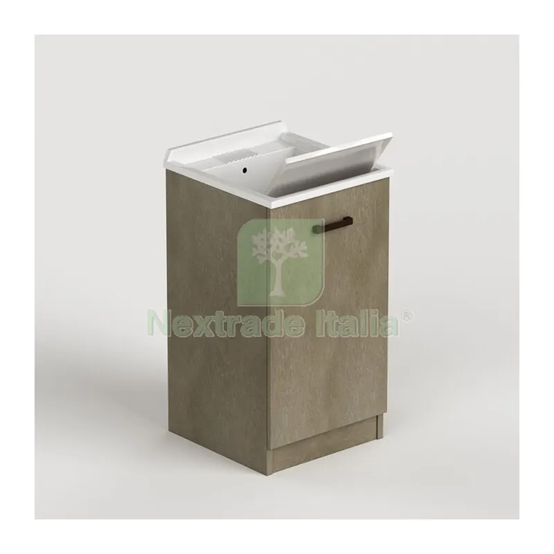 Laundry Lavatoio 1A 47X50X86 CM Argilla — Rubinetti e valvole — rif. FERX.504425 Laundry Lavatoio 1A 47X50X86 CM Argilla — Rubinetti e valvole — rif. FERX.504425